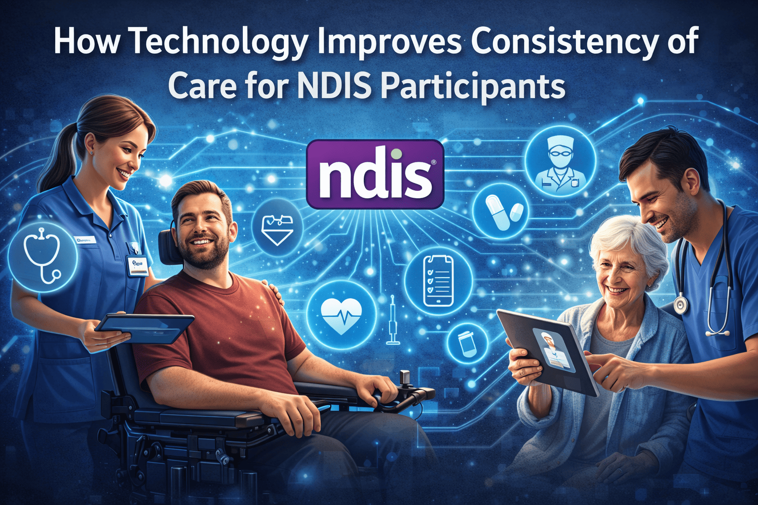 How Technology Improves Consistency of Care for NDIS Participants